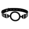 Ouch! Bâillon en silicone Ring Gag 40mm Noir